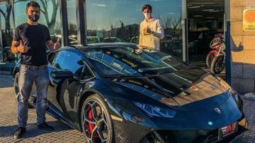 El nuevo Lamborghini de Trincão, valorado en más de 200.000 euros
