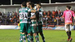 Correcaminos - Santos Laguna en vivo: Copa MX, jornada 6