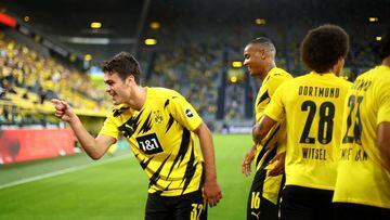 Gio Reyna scores first goal of the season for Borussia Dortmund