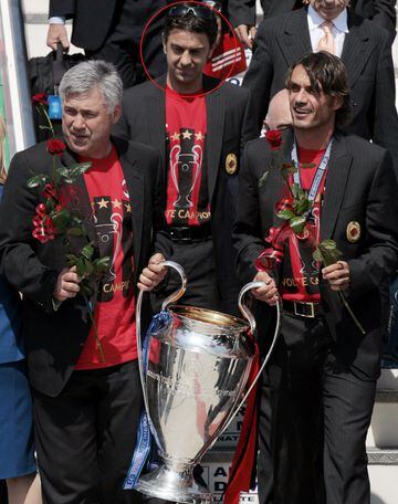 Consiguió 5 títulos con el Milán, de los cuales dos fueron de manera consecutiva en las temporadas 1988-89 y 1989-90. El último campeonato que ganó con el club italiano fue en la temporada 2006-2007 ante el Liverpool.