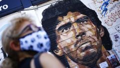 A year after his death, Diego Maradona immortalised in global street art