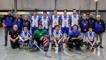 El primer equipo de hockey de Seccions Deportives Espanyol milita en la OK Plata.