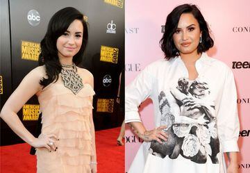 ¡Así fue la evolución de Demi Lovato a lo largo de la década!