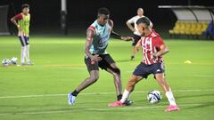 Entrenamiento de la Selección Colombia en Barranquilla