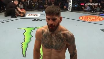 Un español hace un KO salvaje y se lleva el aplauso de toda la UFC por lo que hizo después
