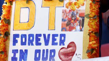 Detroit Lions decline delay of game penalty as Broncos honor deceased Demaryius  Thomas - AS USA