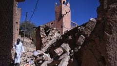 Minarete de la mezquita del pueblo afectada por el terremoto, a 10 de septiembre de 2023, en Moulay Brahim, provincia de Al Haouz (Marruecos). Al menos 2.012 personas han muerto y otras 2.059 han resultado heridas, 1.404 en estado crítico, a causa del terremoto de magnitud 7 en la escala Richter registrado el pasado viernes a última hora en la provincia de Al Hauz, según ha informado el Ministerio del Interior marroquí. Hay 18.000 españoles viviendo en Marruecos y el Ministerio del Interior español, a través de la Dirección General de Protección Civil y Emergencias, activó ayer sábado el Comité Estatal de Apoyo Internacional de Protección Civil para poder dar una respuesta inmediata. El Gobierno de España ha expresado su solidaridad y condolencias a Marruecos y ha enviado ayuda militar y humanitaria. Hoy un nuevo terremoto de magnitud 3,9 en la escala Richter ha sacudido la región de Marrakech.
10 SEPTIEMBRE 2023;SEISMO;TERREMOTO;MARRUECOS;AL HAOUZ;DESASTRE NATURAL;DE AL HAOUZ;TALGHOMT;
Fernando Sánchez / Europa Press
10/09/2023