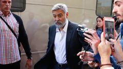 George Clooney colapsa Madrid para rodar un anuncio