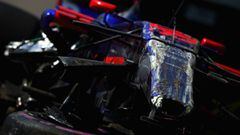 As&iacute; qued&oacute; el Toro Rosso de Sainz tras su accidente en Montreal.