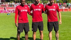 Juan Otero, Pablo Insua y Gio Zarfino, novedades en el primer entrenamiento del Sporting 2022-23