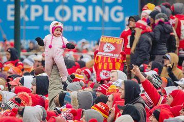 El desfile de campeón de Kansas City Chiefs en imágenes