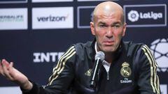 Zidane en rueda de prensa en el MetLife Stadium