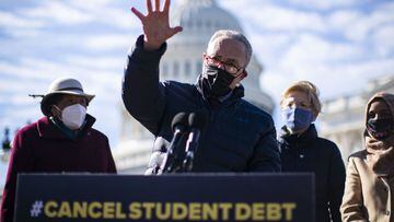 El presidente de Estados Unidos, Joe Biden, no agreg&oacute; nada acerca de cancelar las deudas de estudiantes, &iquest;pero tiene la autoridad ejecutiva para hacerlo?