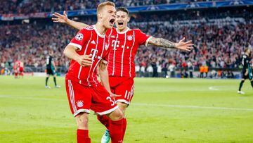 James - Kimmich, la dupla que sorprendió en el Bayern