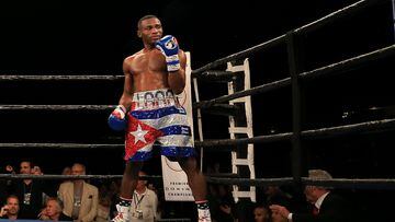 El boxeador kazajo Gennady Golovkin, quien no pelea desde su derrota ante Canelo Álvarez, podría enfrentar a un pugilista cubano en su siguiente combate.