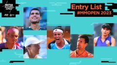 El Mutua Madrid Open cuenta con Nadal, Alcaraz y Djokovic