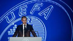 UEFA president Aleksander Ceferin delivered a scathing speech in Lisbon and had word for the Super League rebels: “It is cynicism over morality, selfishness over solidarity”.