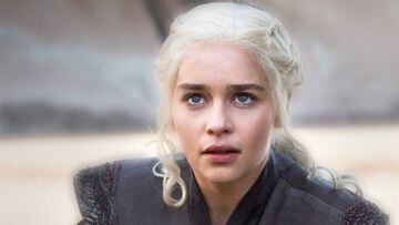 Emilia Clarke en el papel de Daenerys en Juego de Tronos.
