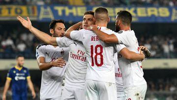 El Milán gana sufriendo en Verona