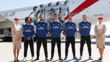 El Real Madrid renueva con Emirates por 70 millones al año