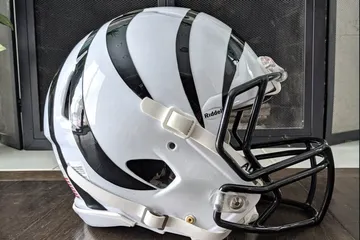 The Cincinnati Bengals haven't released an official design yet, but will where white helmets in 2022 with the NFL helmet rule change.