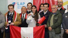 El Perú recibe a Kimberly García