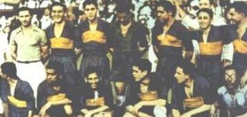 Roberto Luco fue el primer chileno en jugar por Boca Juniors. Lo hizo durante la década del 30'.
