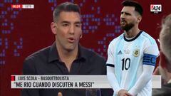 El notable argumento de Luis Scola para defender a Messi