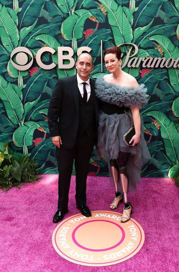 Katy Sullivan and Scott Aiello attend the 76th Annual Tony Awards in New York City, U.S., June 11, 2023. REUTERS/Amr Alfiky