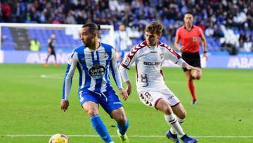 Deportivo-Albacete en directo: LaLiga 1I2I3, jornada 22
