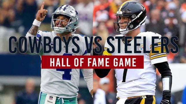 NFL Hall of Fame game to kick off preseason: Cowboys vs Steelers - AS USA