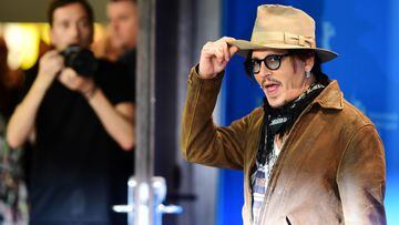 Imagen de Johnny Depp posando en el Festival de Berl&iacute;n 2020.