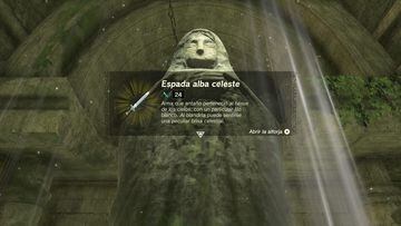 the legend of zelda tears of the kingdom nintendo switch guia espada alba celeste skyward sword
