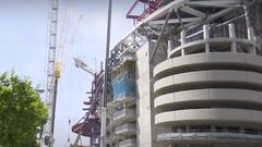 Así van las obras en el Bernabéu: cada vez más cerca