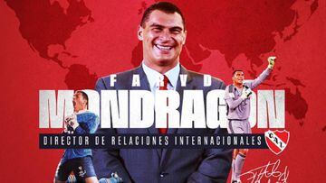 Faryd Mondragón, Director de Relaciones Internacionales en Independiente