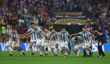 Lautaro Martínez won the World Cup with Argentina in December 2022.