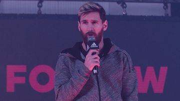 Lionel Messi spoke in promotional event.