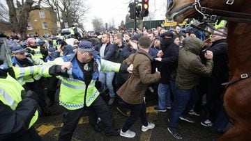 Violencia en el fútbol inglés se desató después de la pandemia de COVID-19