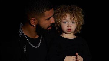 Drake y su hijo, Adonis, v&iacute;a Instagram @champagnepapi 
