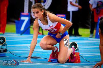 Isidora Jiménez competirá en 100 y 200 metros planos en Toronto 2015, y será la abanderada chilena en la ceremonia oficial.