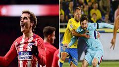 Los duelos del Barcelona y el Atlético en su lucha por la Liga