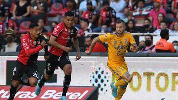 Las posibles alineaciones de Atlas y Tigres en la ida de las semifinales de la Liga MX