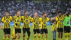 El seleccionado estadounidense anotó en la contundente victoria del Borussia Dortmund ante el Borussia Monchengladbach.