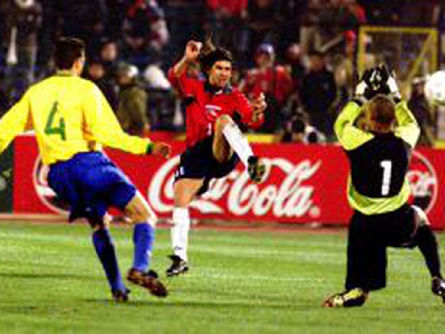 Partidos de la Roja: [07/07/2007] Chile-Brasil