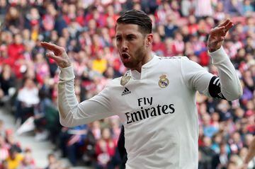 Sergio Ramos scored his 11th goal of the season from the penalty spot. Min.42. 1-2