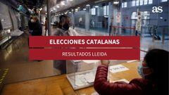 Resultado de las elecciones catalanas en Lleida | Votos y esca&ntilde;os por partido el 14-F