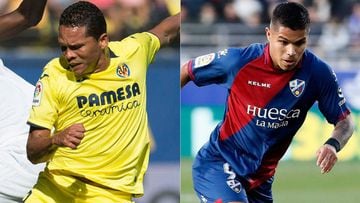 Bacca y Cucho, jugadores colombianos en Espa&ntilde;a