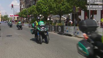 Así trabaja la flota de motos en La Vuelta