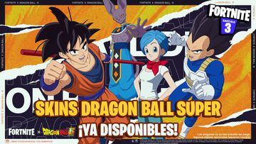 Fortnite x Dragon Ball: skins Goku, Vegeta, Bulma y Beerus ya disponibles -  Meristation