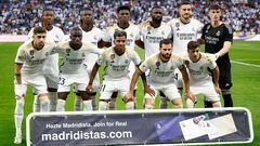 El once titular del Real Madrid ante Las Palmas